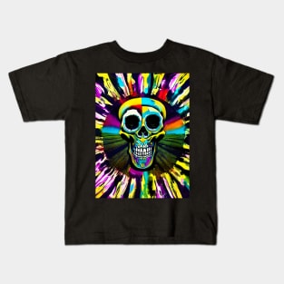 Psychedelic Skull Kids T-Shirt